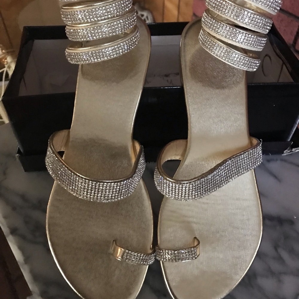 Atalina Rhinestone Sandals